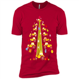 Tractor Car Christmas Tree T-shirt For Drivers