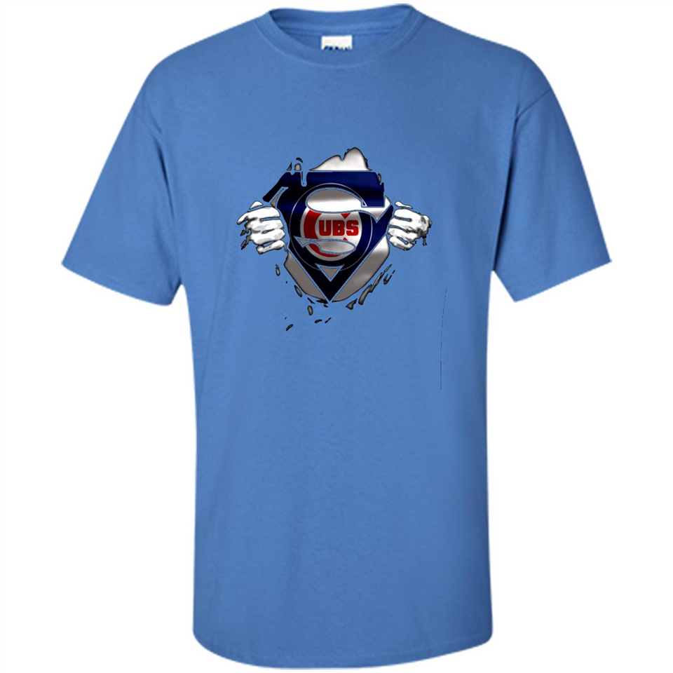 Chicago Cubs And Superman Fans - Shirt