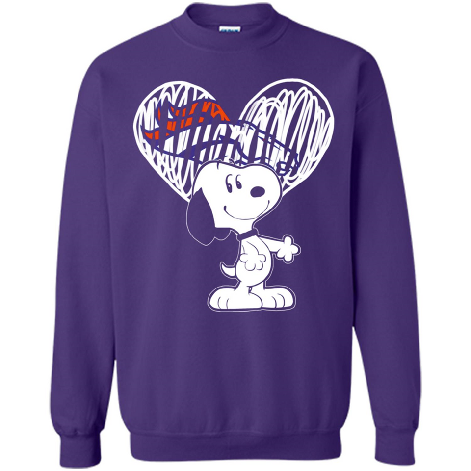 I LOVE DENVER BRONCOS SNOOPY IN MY HEART NFL