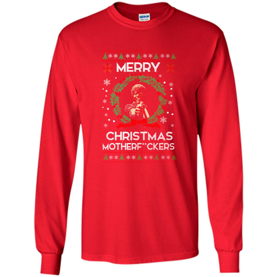 Jules Winnfield Pulp Fiction Merry Christmas Mother Fuckers PINGPONG