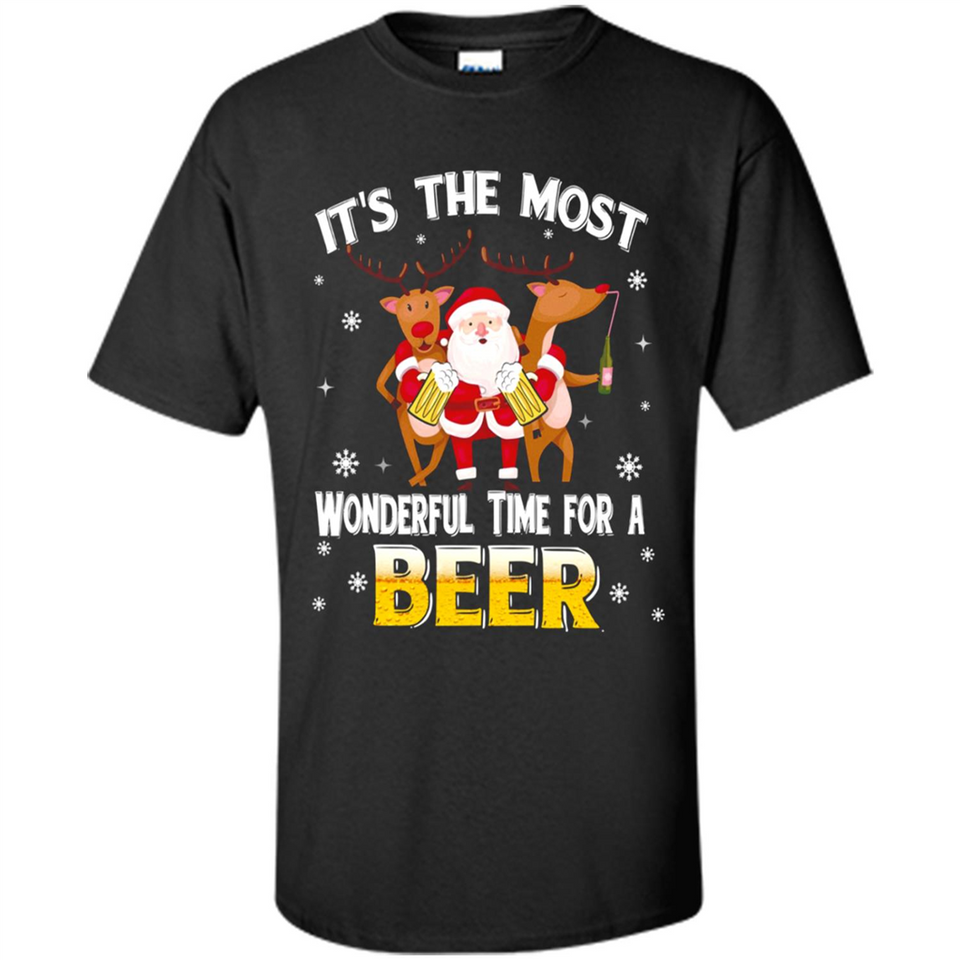 Its The Most Wonderful Time for a Beer - Shirt