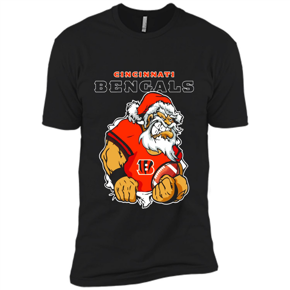 Grumpy Santa Claus Cincinnati Bengals Football Team PINGPONG