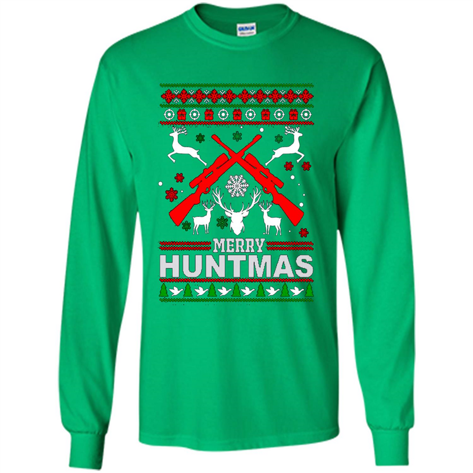 Merry Huntmas Christmas sweater PINGPONG