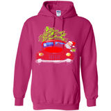 Vintage Santa red Truck Christmas Tree PINGPONG