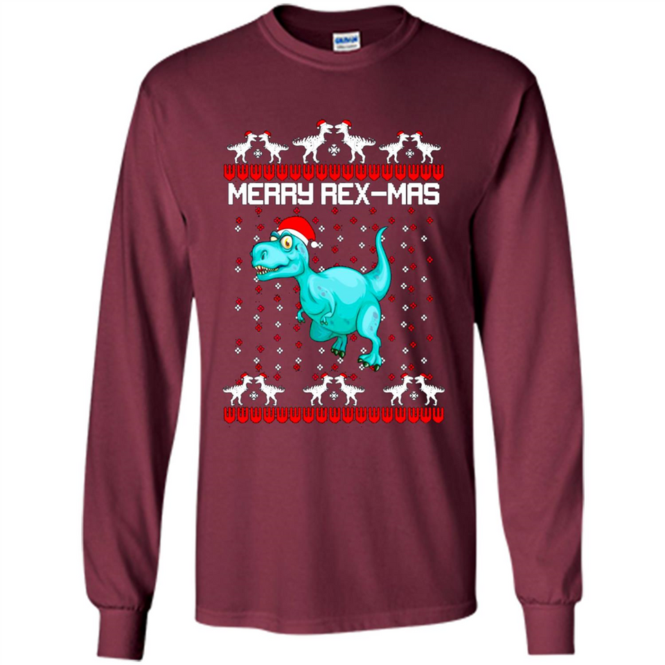 Merry Rexmas Christmas Sweatshirt PINGPONG