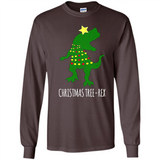 Christmas Tree Rex - Long Sleeve T-Shirt