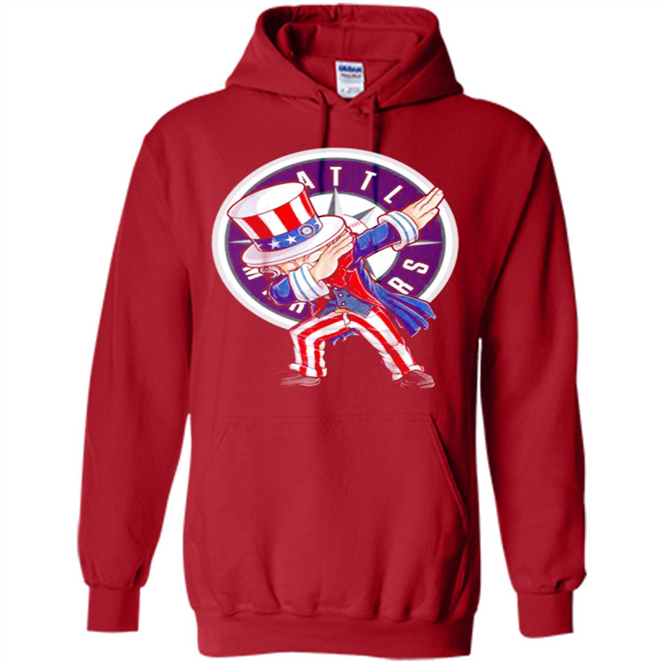 MLB SEATTLE MARINERS UNCLE SAM DABBING INDEPENDENCE DAY