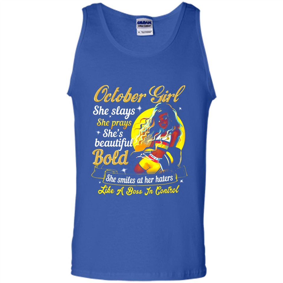October Girl She Slays She Prays She's Beautiful PINGPONG