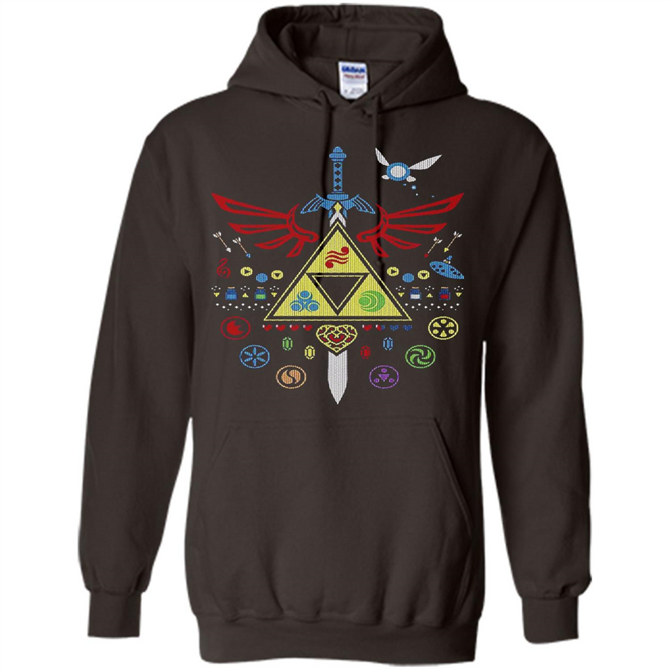 Song of Christmas Time the Legend of Zelda Ugly Sweater Perfect Christmas - Hoodie