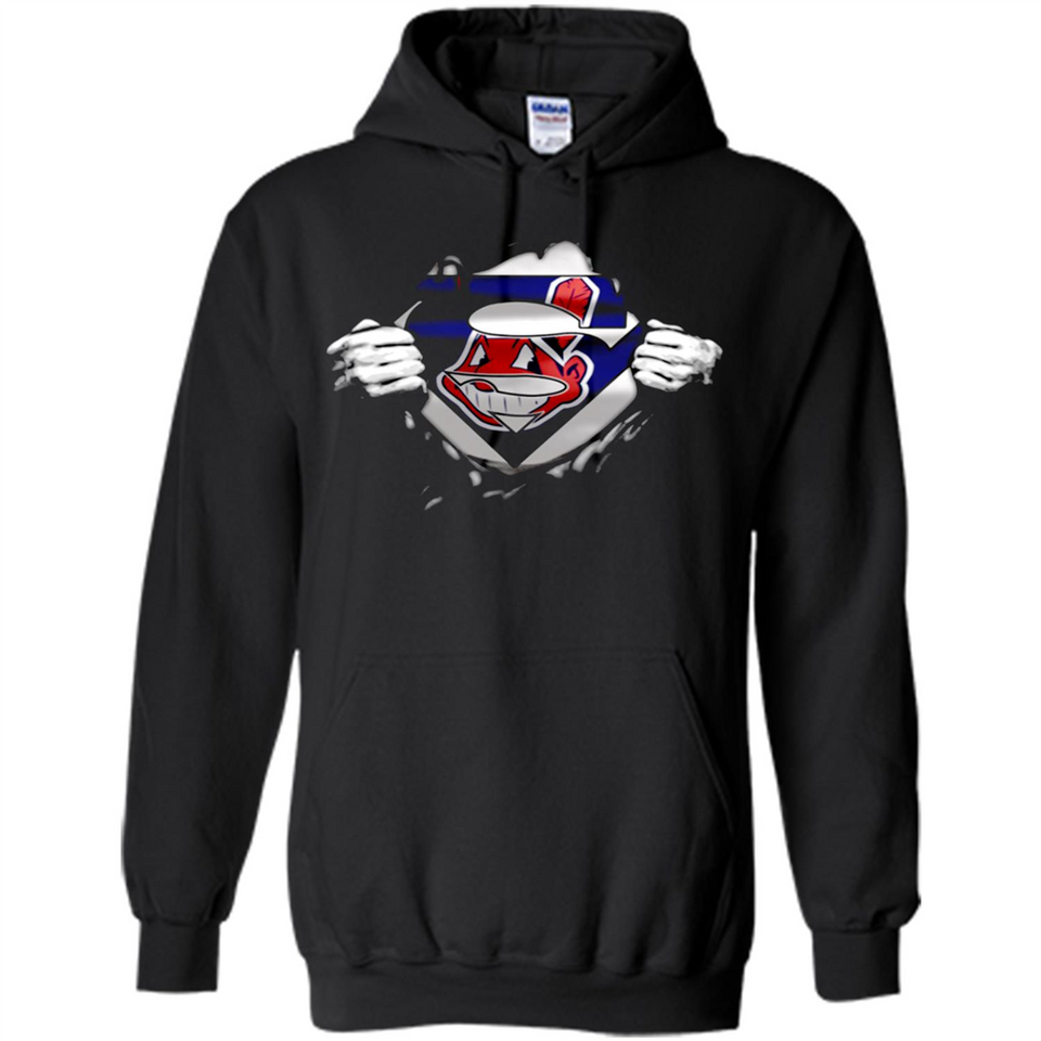 Cleveland Indians And Superman Fans - Hoodie