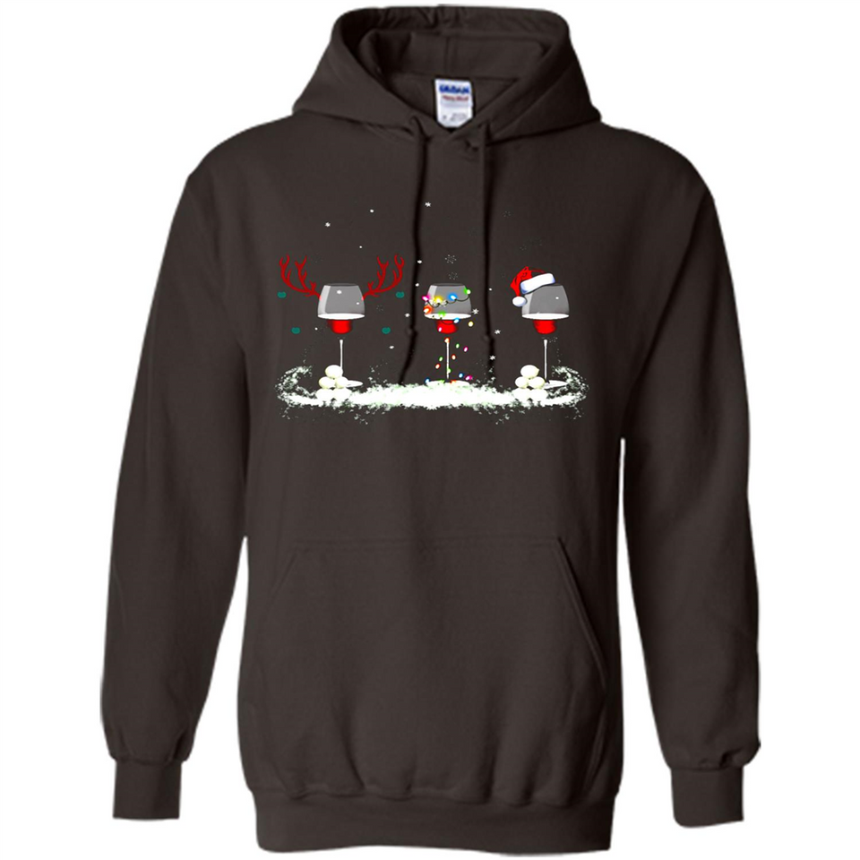 Christmas Red Wine - Merry Xmas T-Shirt - Hoodie