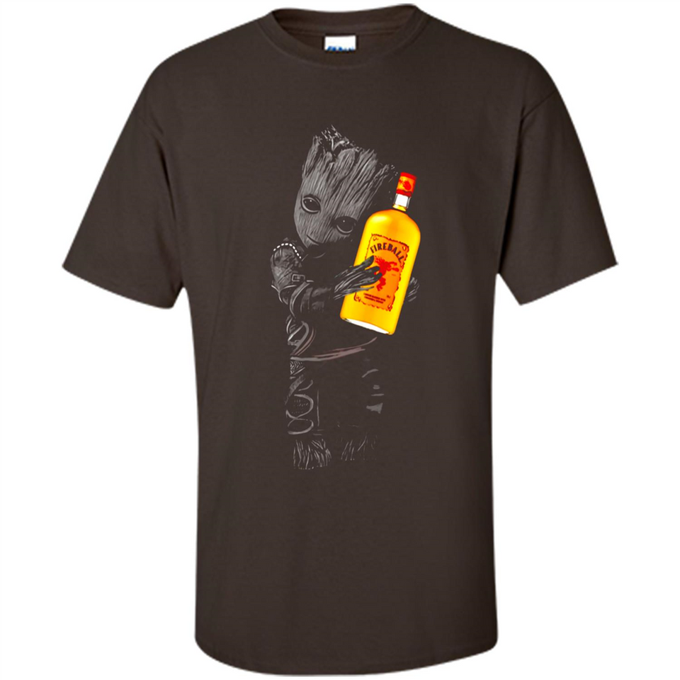 Groot hug Fireball Cinnamon Whisky PING PONG