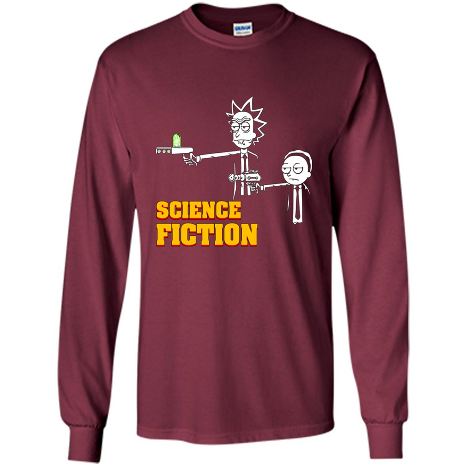 Science Fiction Rick and Morty Pulp Fiction