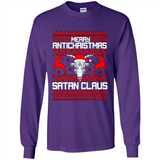 Merry Antichristmas Satan Claus Sweatshirt PINGPONG