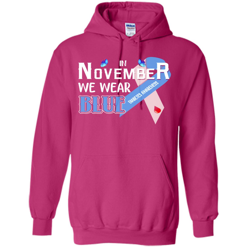 November We Wear Blue Diabetes Awareness