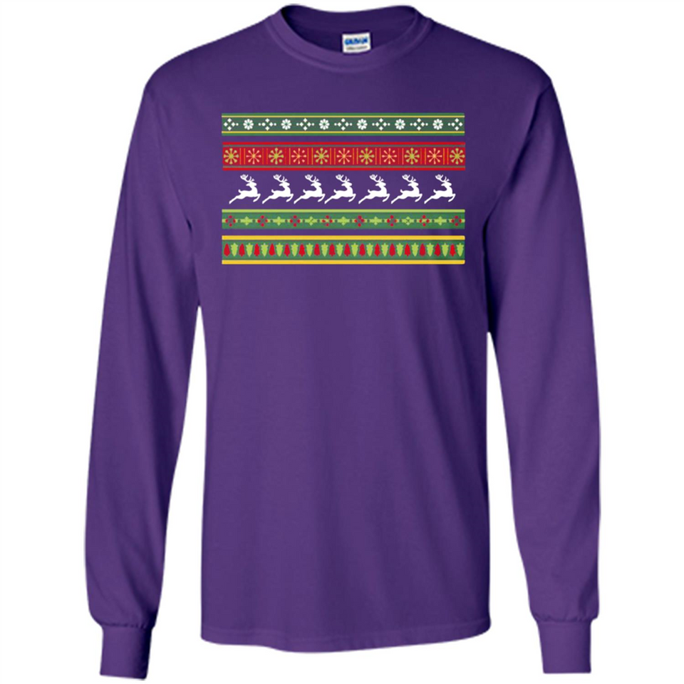 Ugly Christmas Funny Festive - Long Sleeve T-Shirt