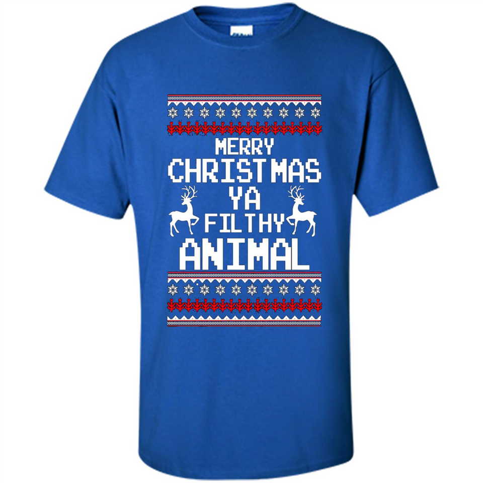 Merry Christmas ya filthy animal ulgy sweater PINGPONG