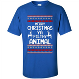 Merry Christmas ya filthy animal ulgy sweater PINGPONG