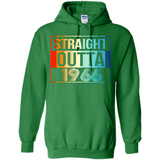 Retro Straight Outta 1966 52 Years Old - Hoodie