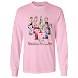Snoopy Christmas Time Is Here Sporty T-Shirt - Long Sleeve T-Shirt