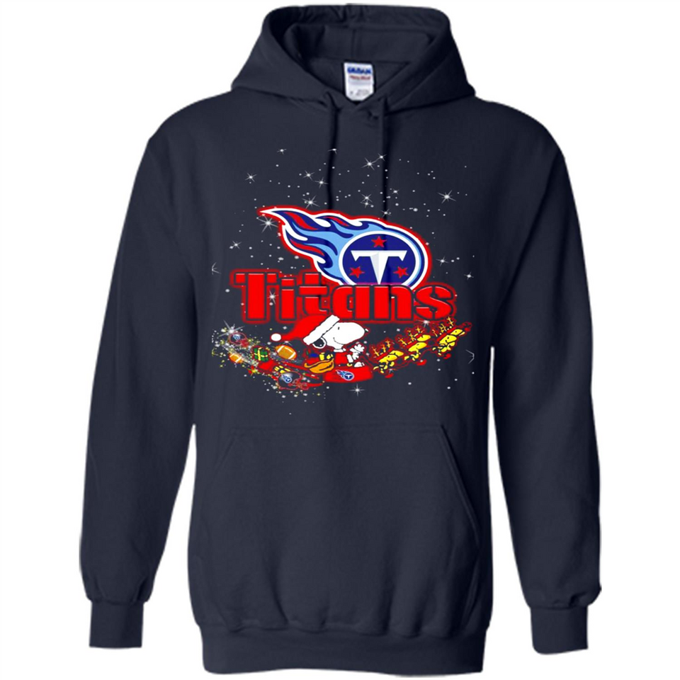 Snoopy Christmas Tennessee Titans - Hoodie
