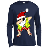 Dabbing Santa Christmas In July 1 - Canvas Long Sleeve T-Shirt