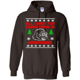 All I Want For Christmas Is HarambeT Rex Attack Reindeer ugly sweater PINGPONG