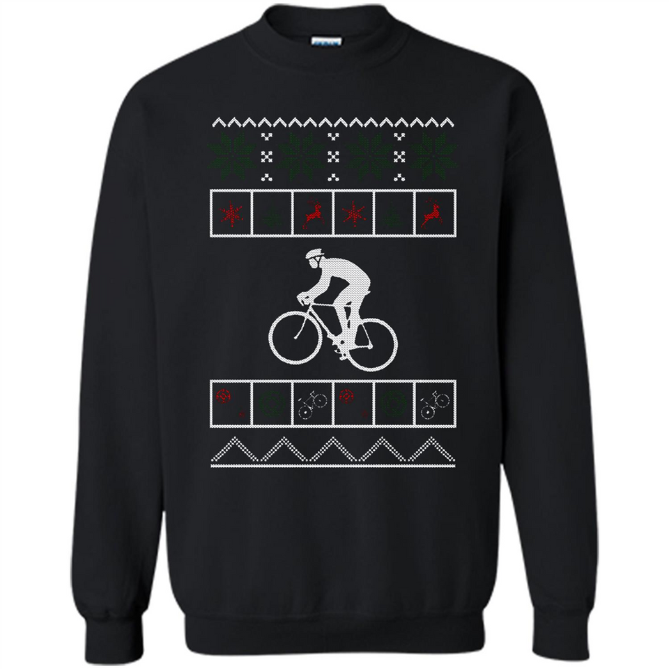 Christmas Ugly Sweater Cycling - Ugly Christmas Sweater - Sweatshirt