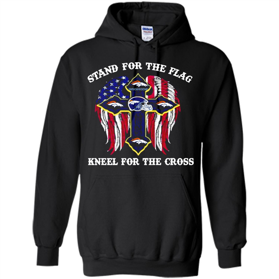 Denver Broncos - Stand For the Flag, Kneel for the Cross