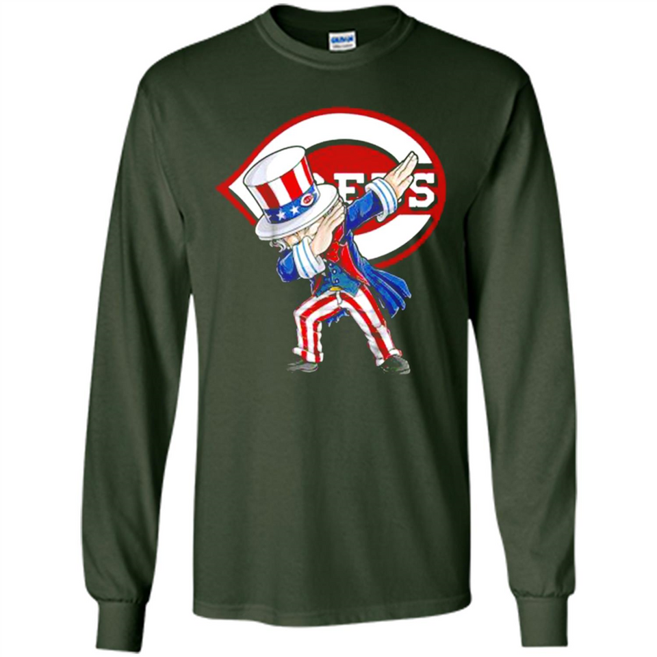 MLB CINCINNATI REDS UNCLE SAM DABBING INDEPENDENCE DAY
