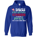 Spread Christmas Cheer Lunch Family Xmas Gift Ls - Hoodie