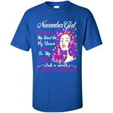 November Butterfly Girl - Shirt