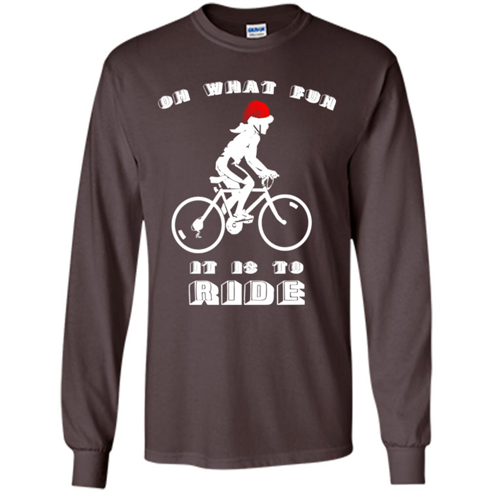 Christmas Cycling Shirt - Christmas Cycling