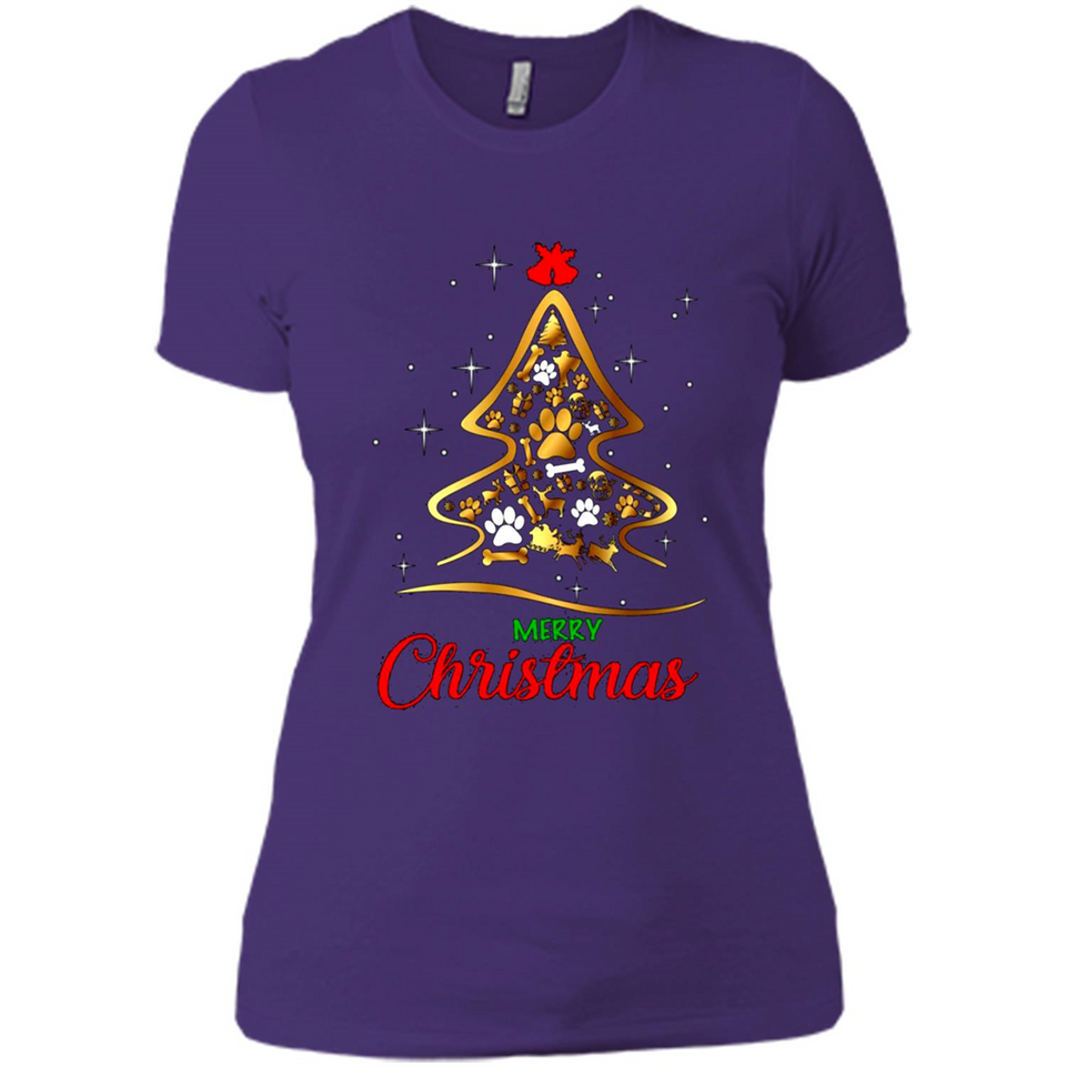 Merry Christmas Dogs Christmas Tree sweater PINGPONG
