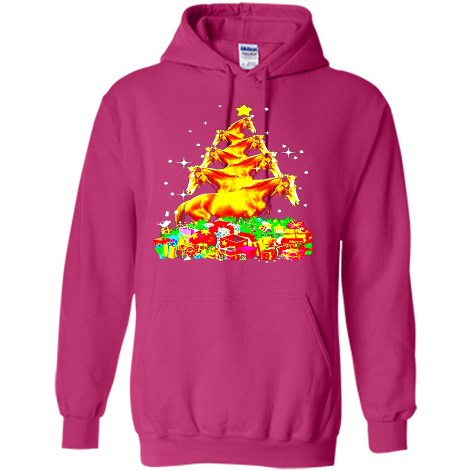 Horse Lover Tees Merry Christmas - Hoodie