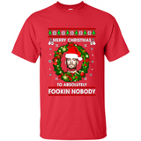 Merry Fookin Christmas Conor Mcgregor sweater PINGPONG
