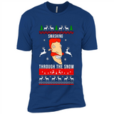 Nigel Thornberry Smashing through the snow Christmas sweatshirt PINGPONG