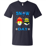 Snow Day Shirt For Denver Broncos Vs Minion Fans pingpong