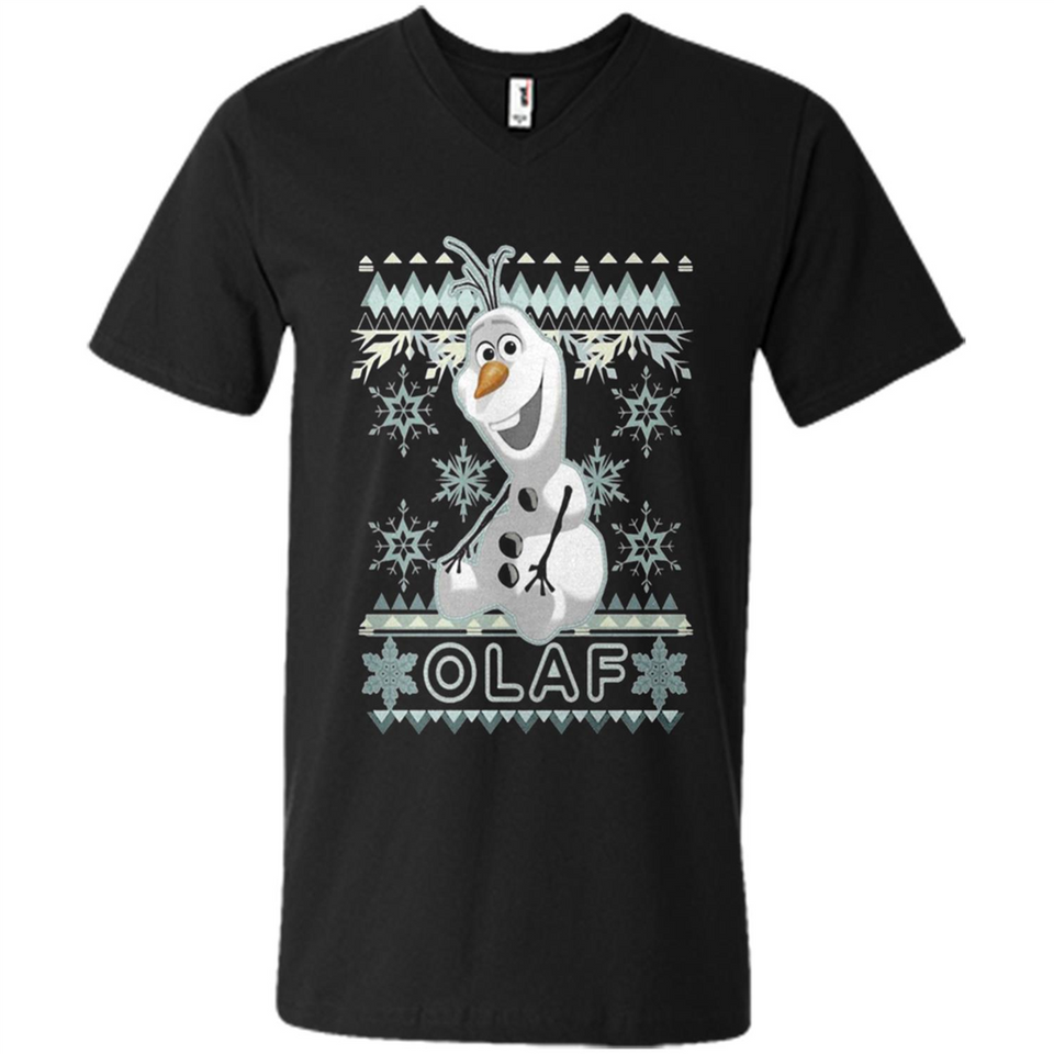 Olaf frozen ugly christmas sweater - Men's V-Neck