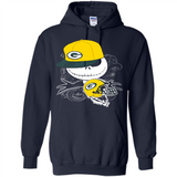 Jack Skellington The Nightmare Before Christmas-Packers Football - Hoodie