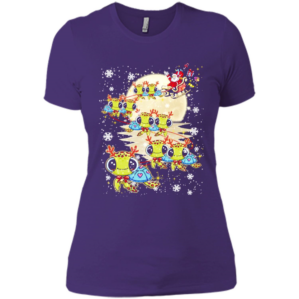 Turtles Merry Christmas - Turtles - Ladies' Boyfriend T-Shirt