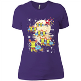Turtles Merry Christmas - Turtles - Ladies' Boyfriend T-Shirt