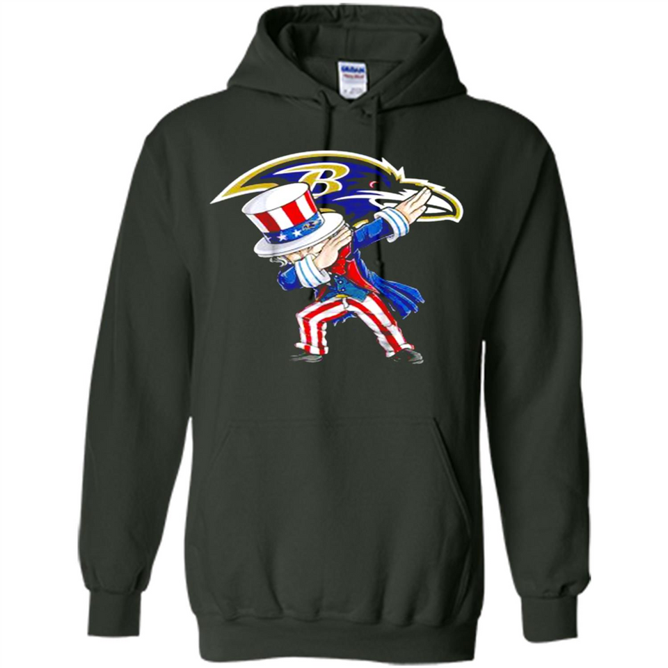 NFL BALTIMORE RAVENS UNCLE SAM DABBING INDEPENDENCE DAY
