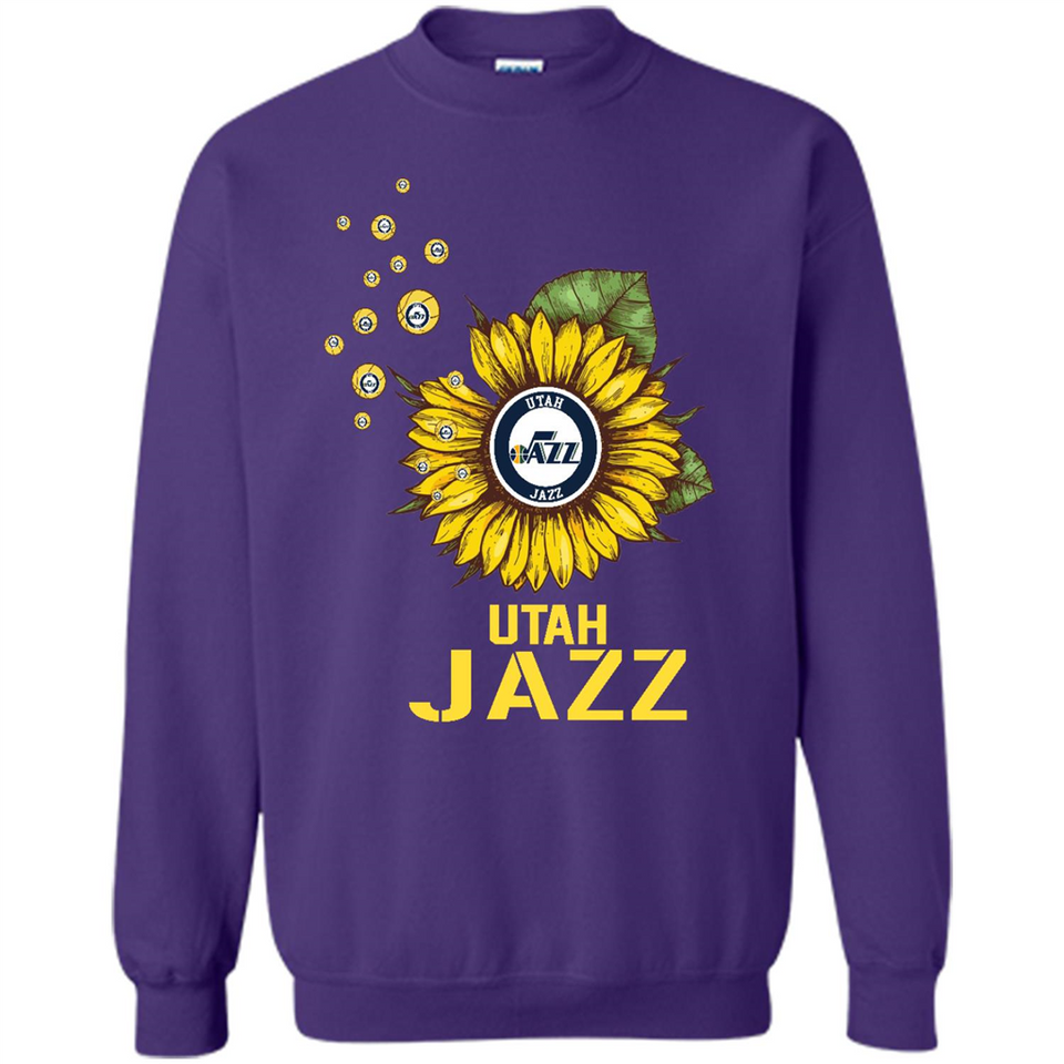 Utah Jazz Basketball Sunflower