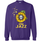 Utah Jazz Basketball Sunflower