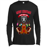 Oakland Raiders NFL Reindeer Funny Merry Christmas And Happy New Year