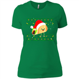 TACO Santa Hat Ugly Christmas shirt Ladies' Boyfriend