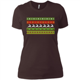 Ugly Christmas Funny Festive - Ladies' Boyfriend T-Shirt