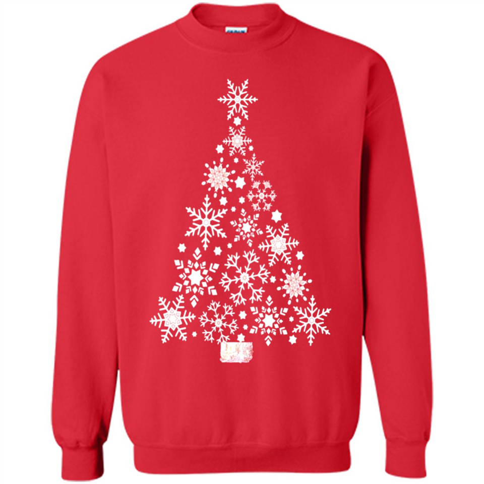 Winter Snowflake White Christmas Tree