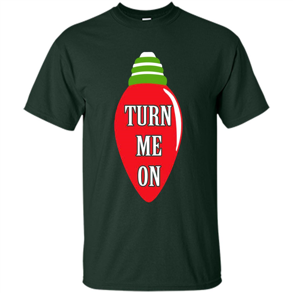 Turn Me On Christmas Tree Light Bulb Decoration